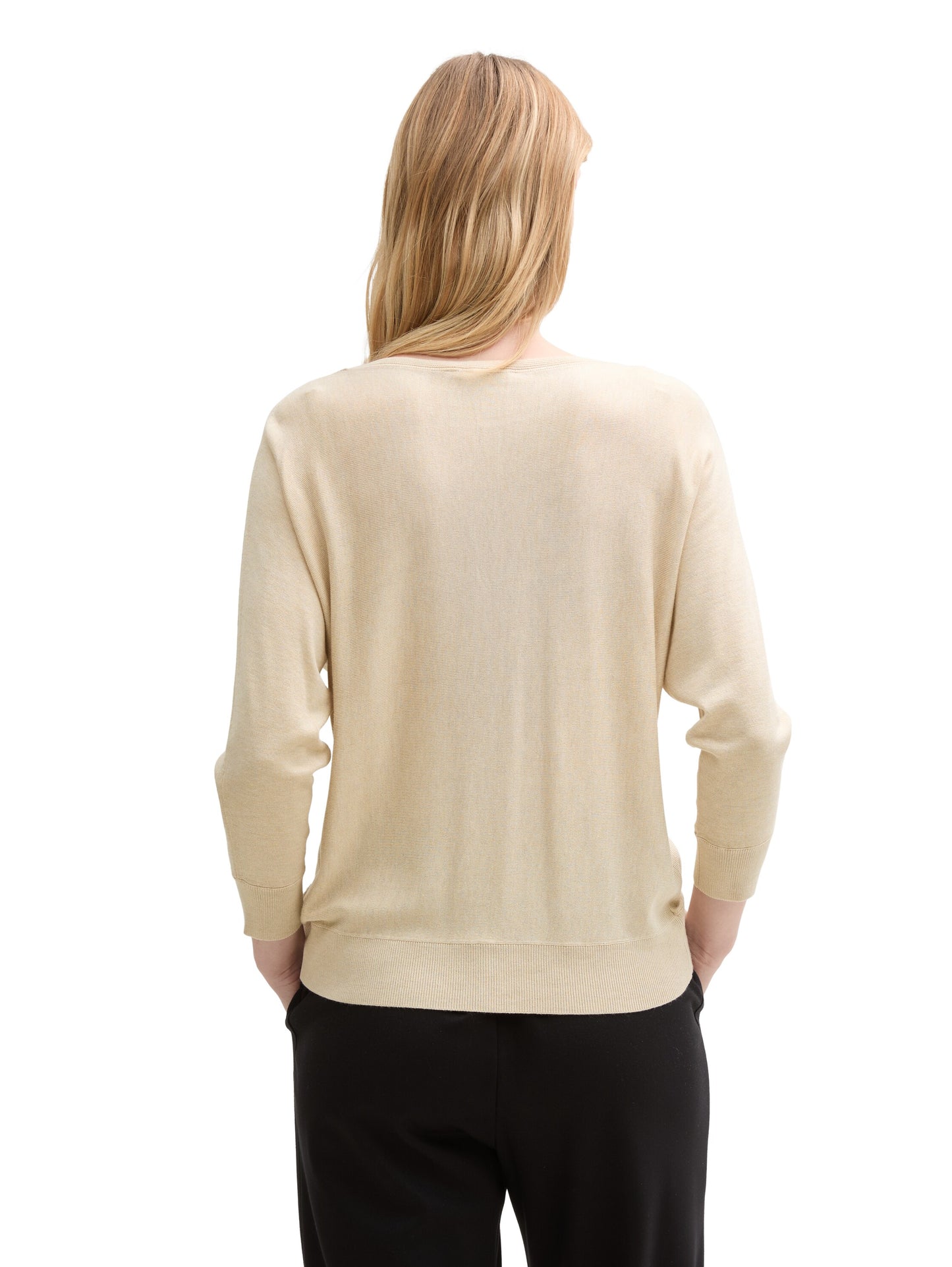 knit pullover with boatneck - 1045463