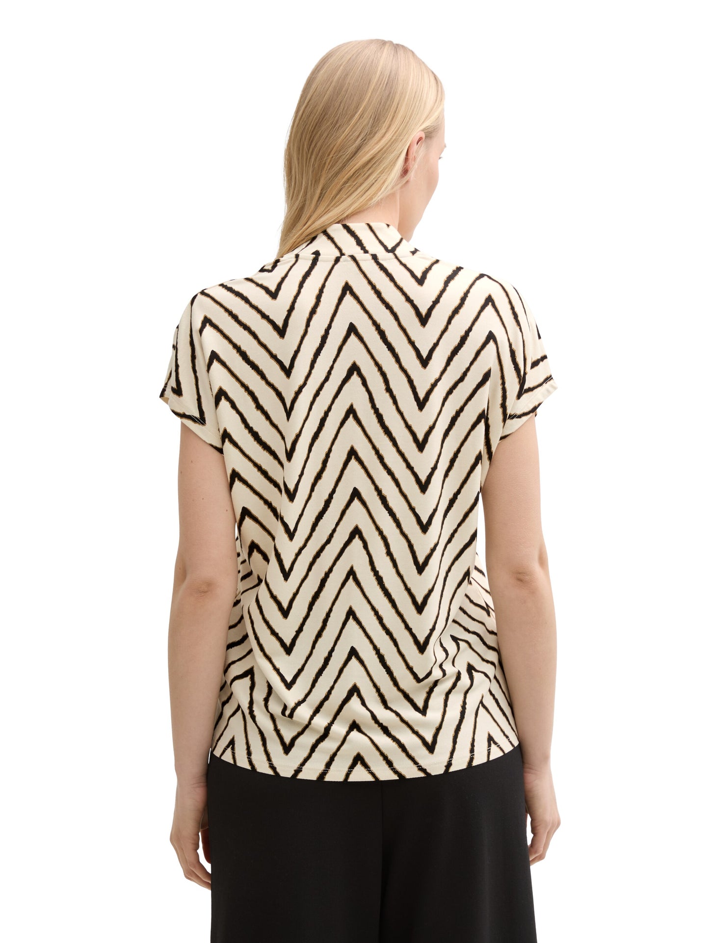 T-shirt alloverprint v-neck - 1047065