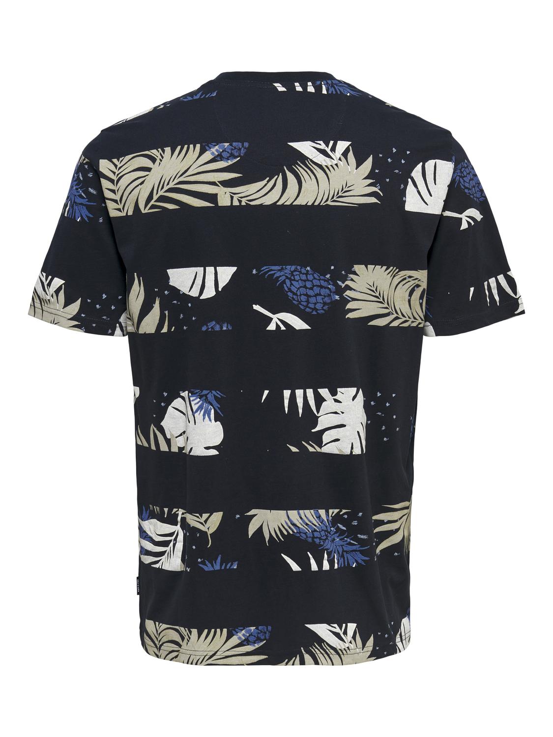 ONSMELODI REG SS AOP TEE - 22022191