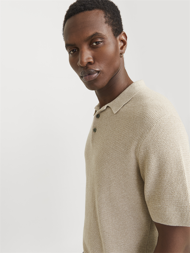 JPRCCCOOPER KNIT POLO SS SN - 12271483