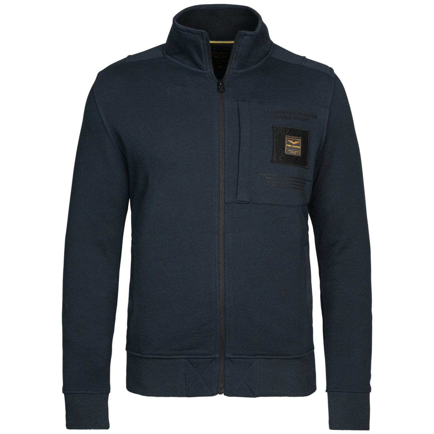 Zip jacket soft sweat brushed - PSW215431