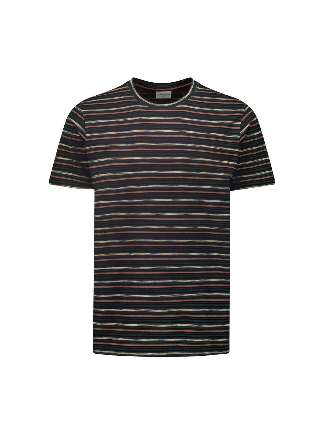 T-Shirt Crewneck Multi Coloured Str - 23350331