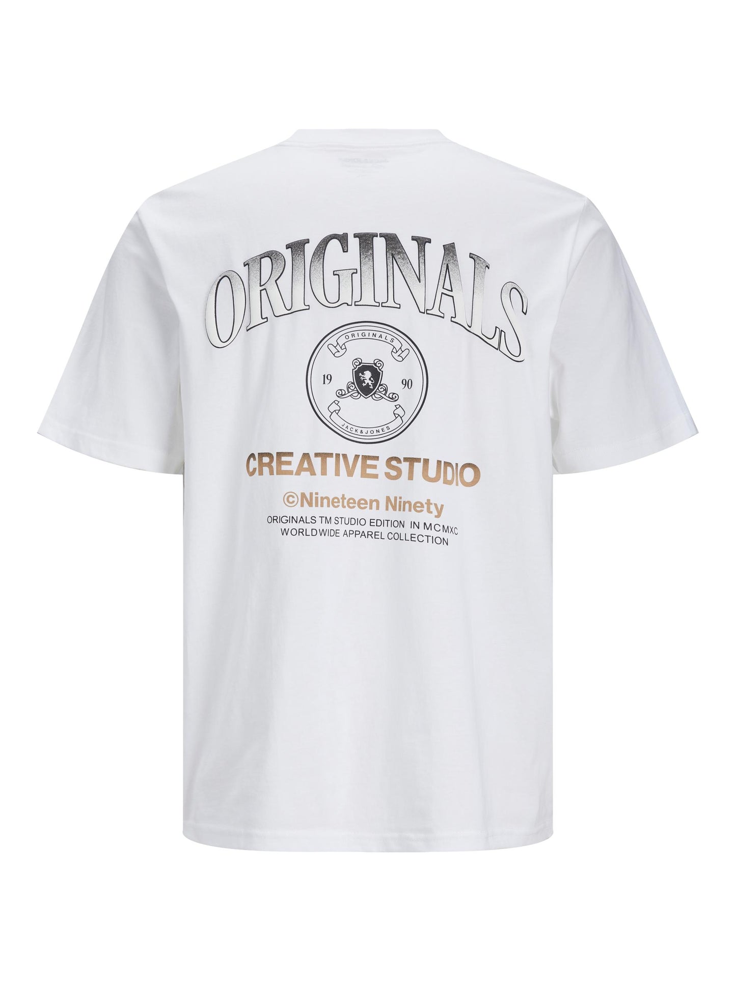 JORSHADOWBACK TEE SS CREW NECK BLK - 12247227