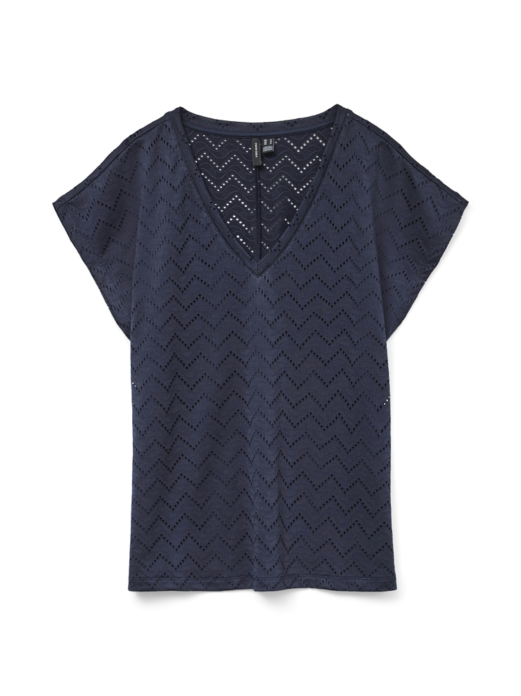 VMTHAS SS V-NECK TOP JRS GA VO - 10328120