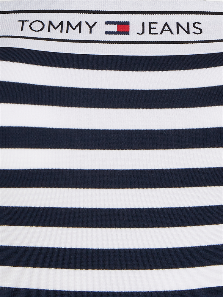 TJW LOGO TAPE STRIPE TUBE DRESS - DW0DW17922