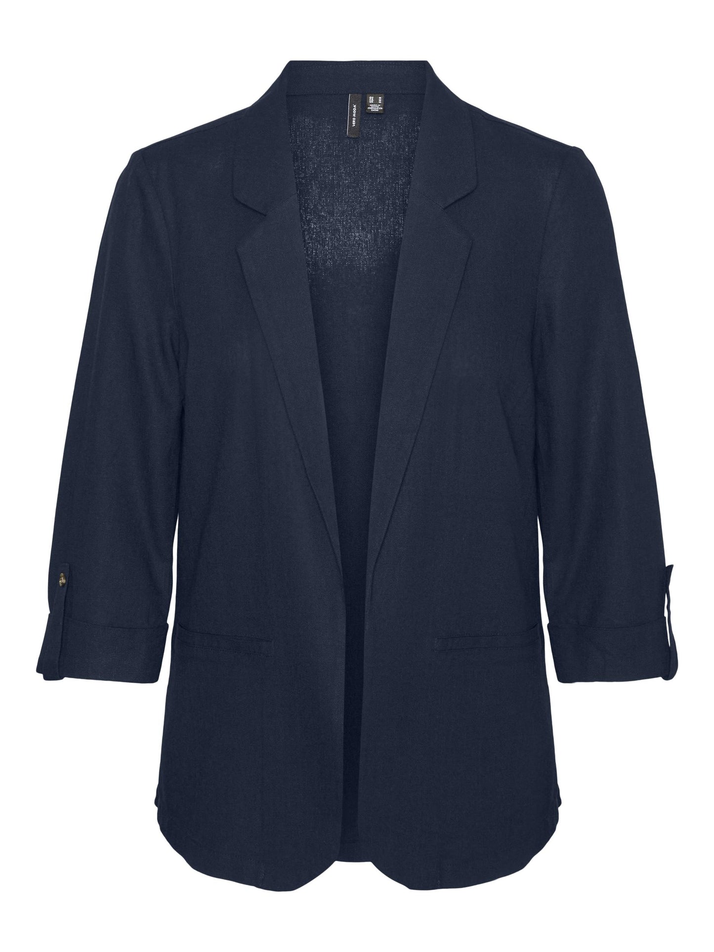 VMJESMILO 3/4 LOOSE BLAZER WVN GA N - 10279700