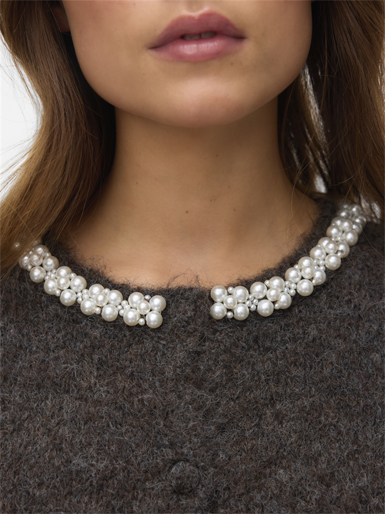 VMOCEAN 2/4 O-NECK JEWELLERY CARDIG - 10334965