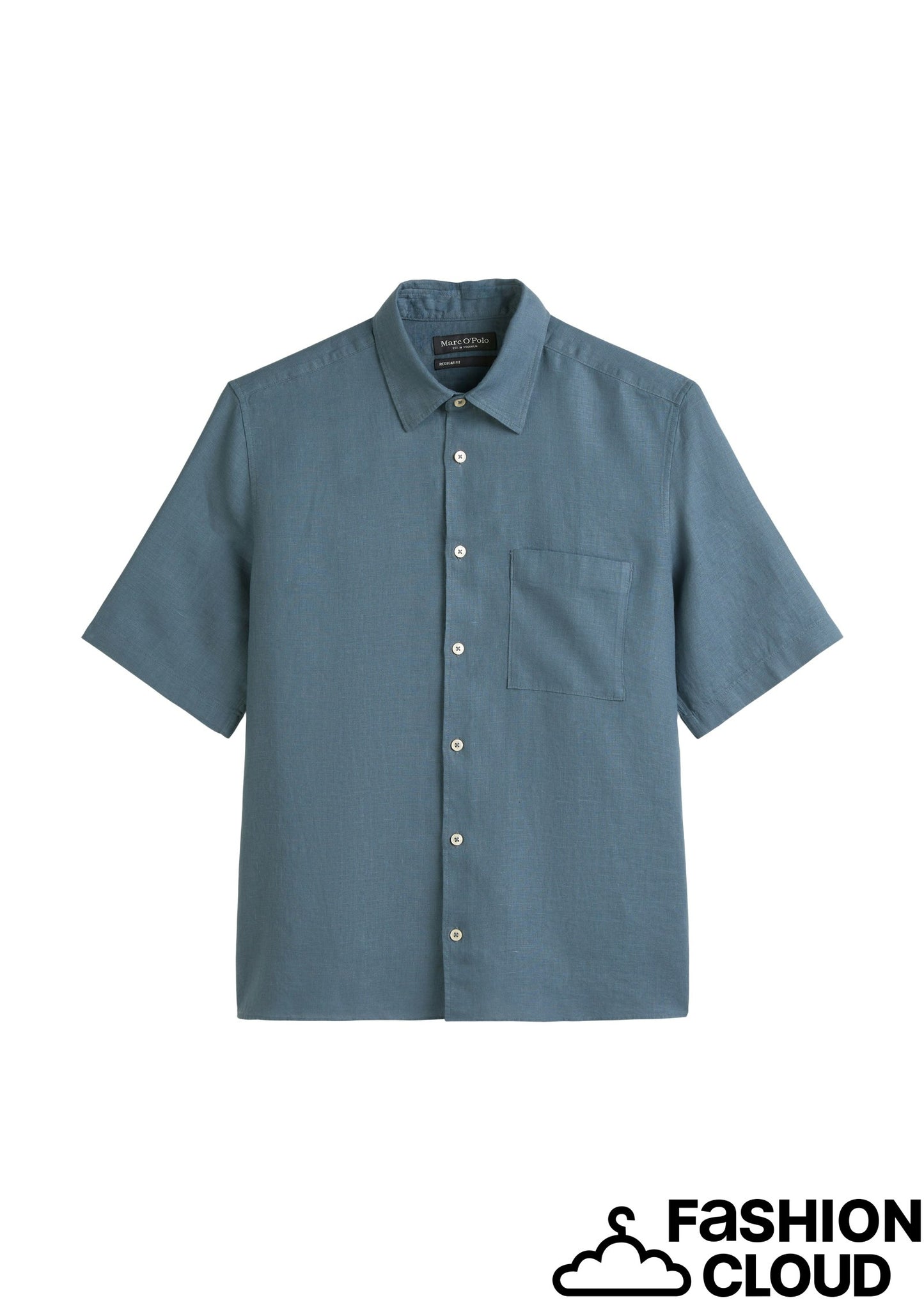 Kent collar, short sleeves, one rec - 523742841002