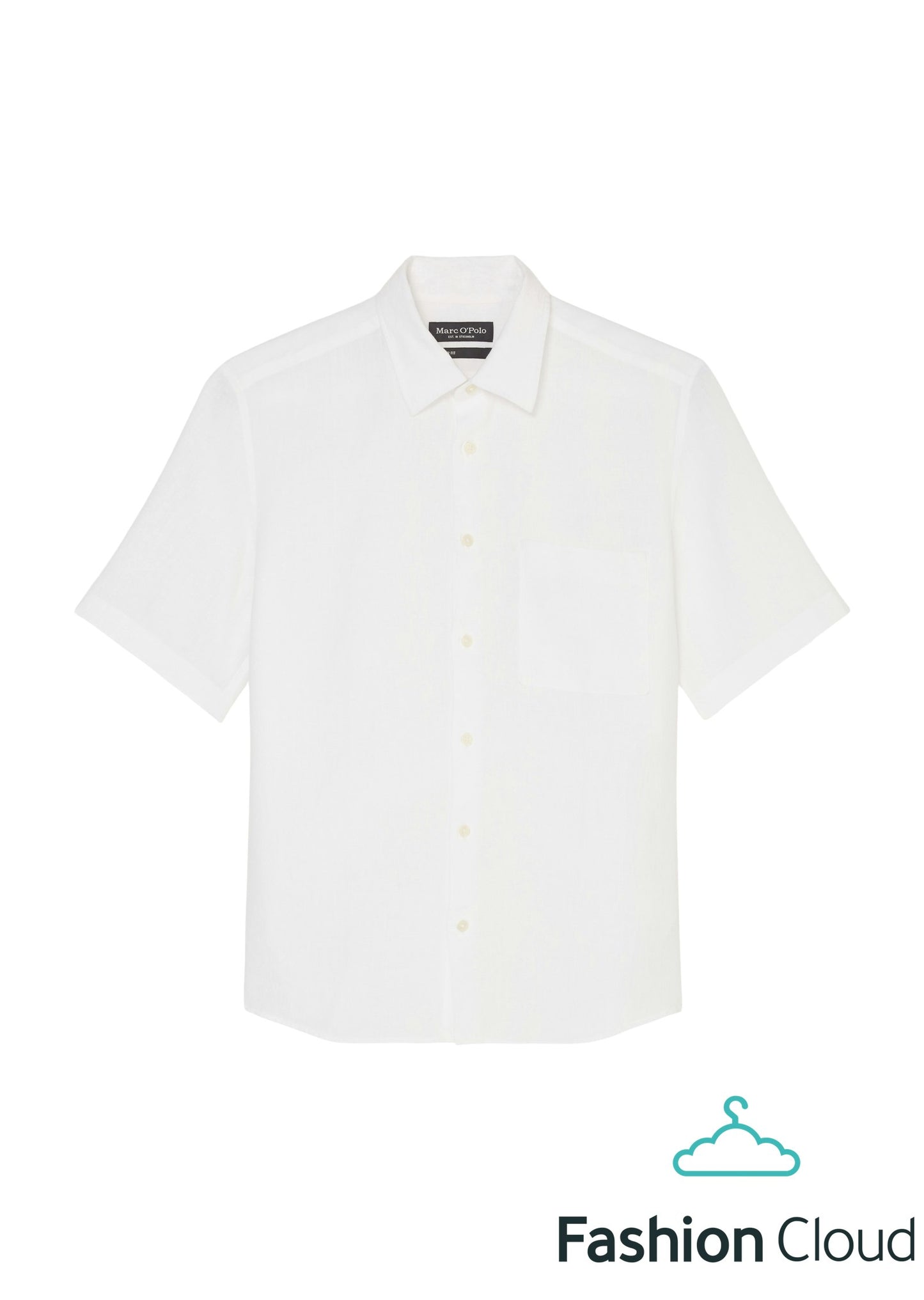 Kent collar, short sleeves, one rec - M23742841002