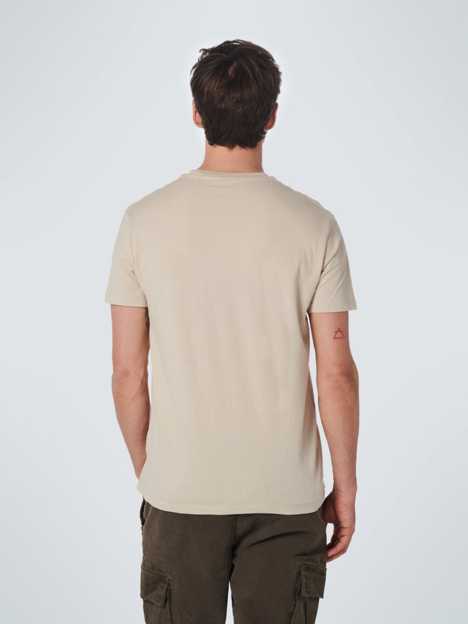 T-Shirt Crewneck Solid Basic Respon - 18341101