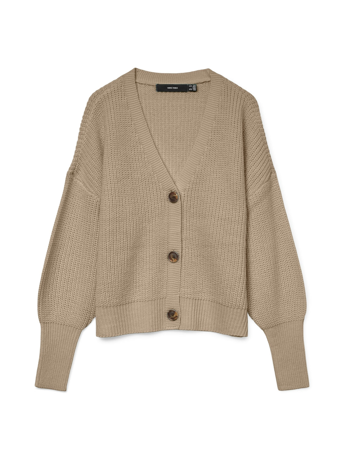 VMLEA LS V-NECK CUFF CARDIGAN NOOS - 10249632