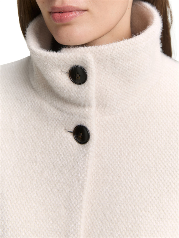 structured wool look jacket - 1046601