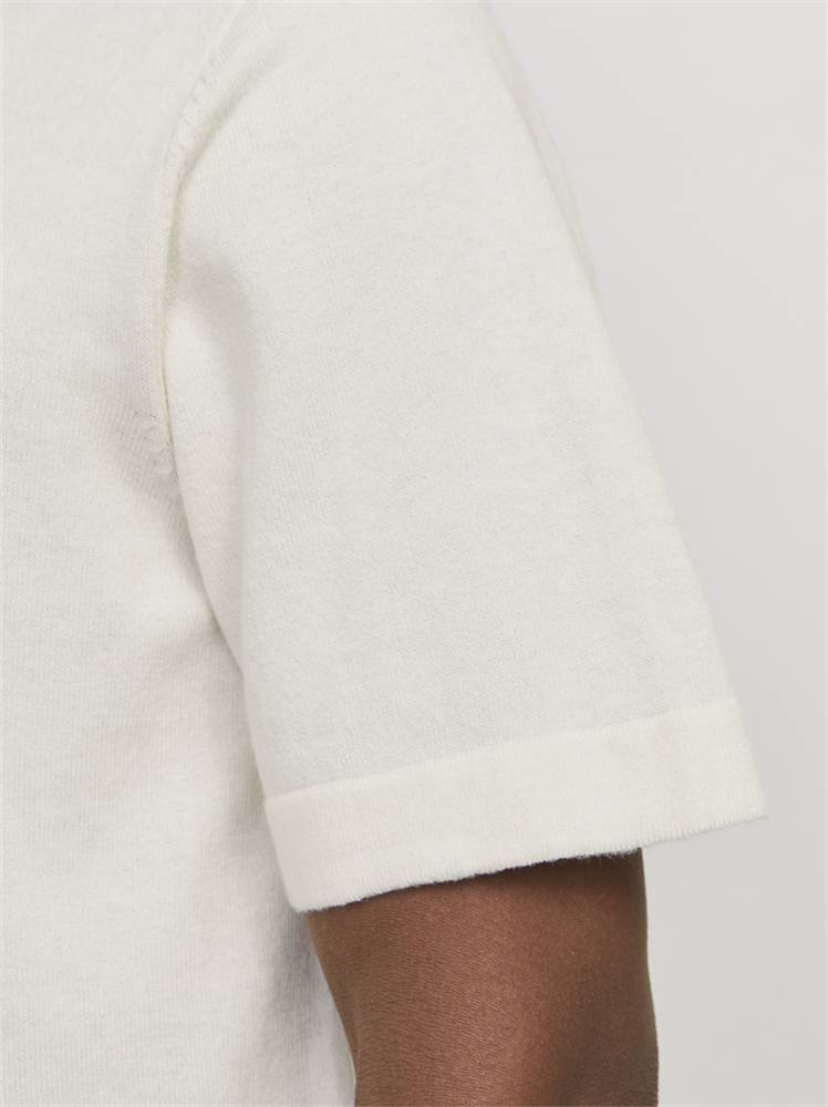 JJEEMIL KNIT RELAXED POLO SS SN - 12268216