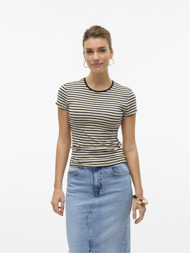 AWINES FIONA SS O-NECK TOP NOOS - 10300882