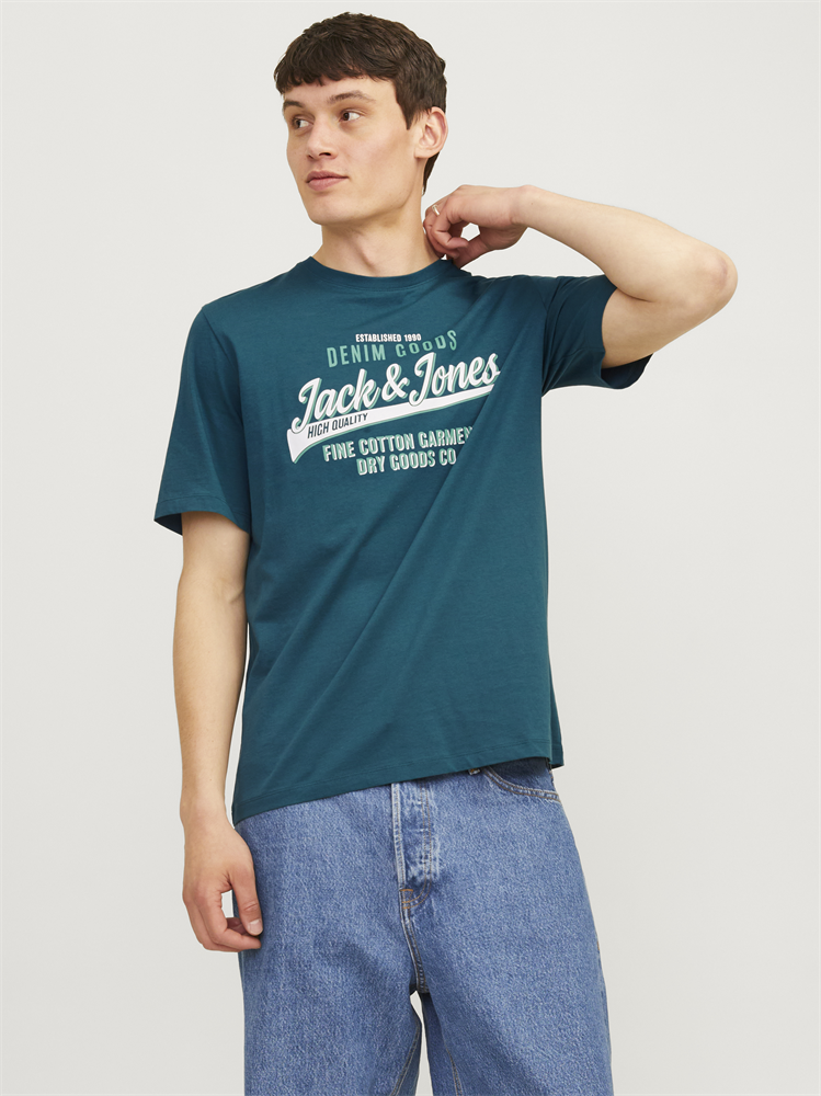 JJELOGO TEE SS O-NECK 2 COL AW24 SN - 12254862