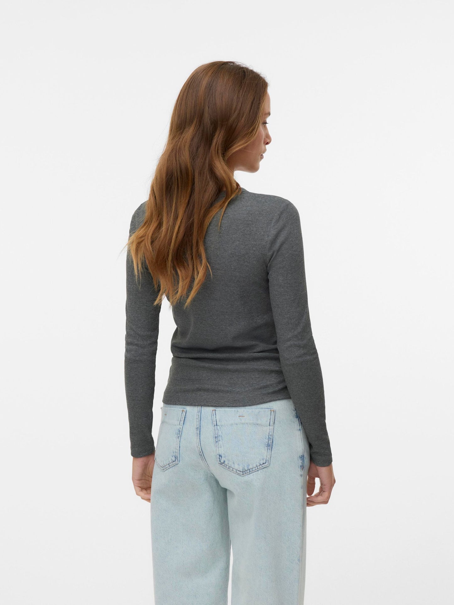 AWIRWINA LS O-NECK TOP NOOS - 10300893