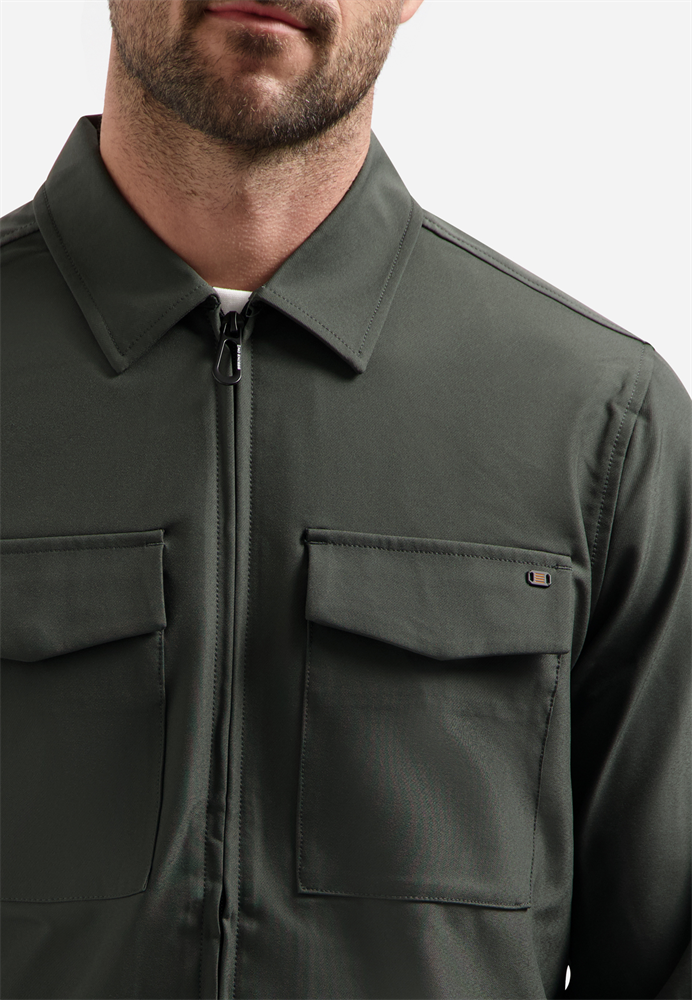 Overshirt Full Zipper Stretch Sedoc - 29510804