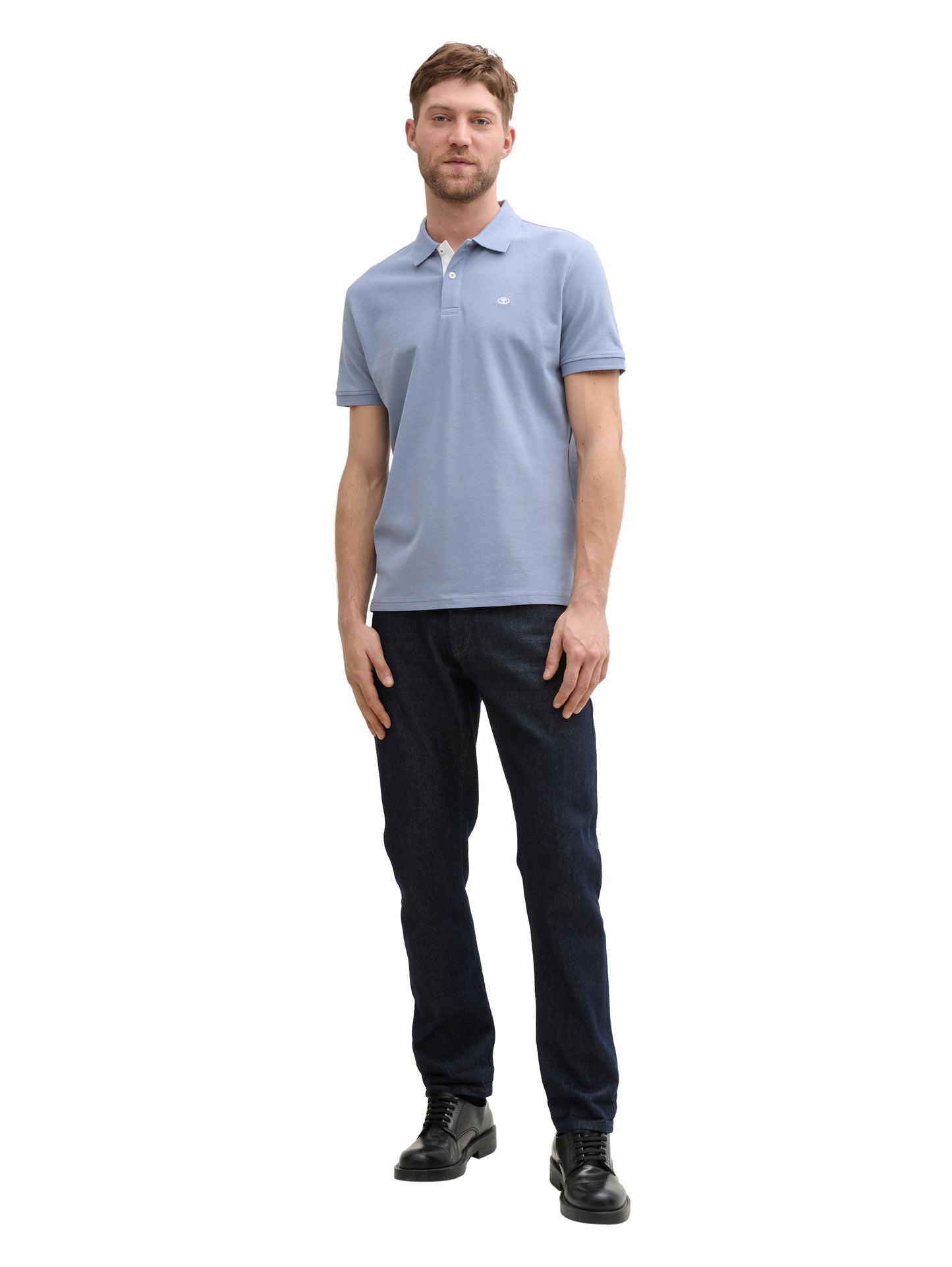 basic polo with contrast - 1031006