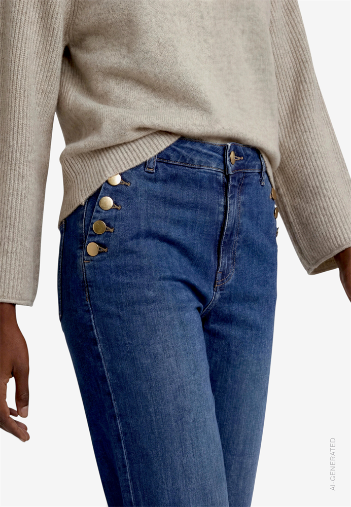 Hose Jeans 1/1 Länge - 110-10004257
