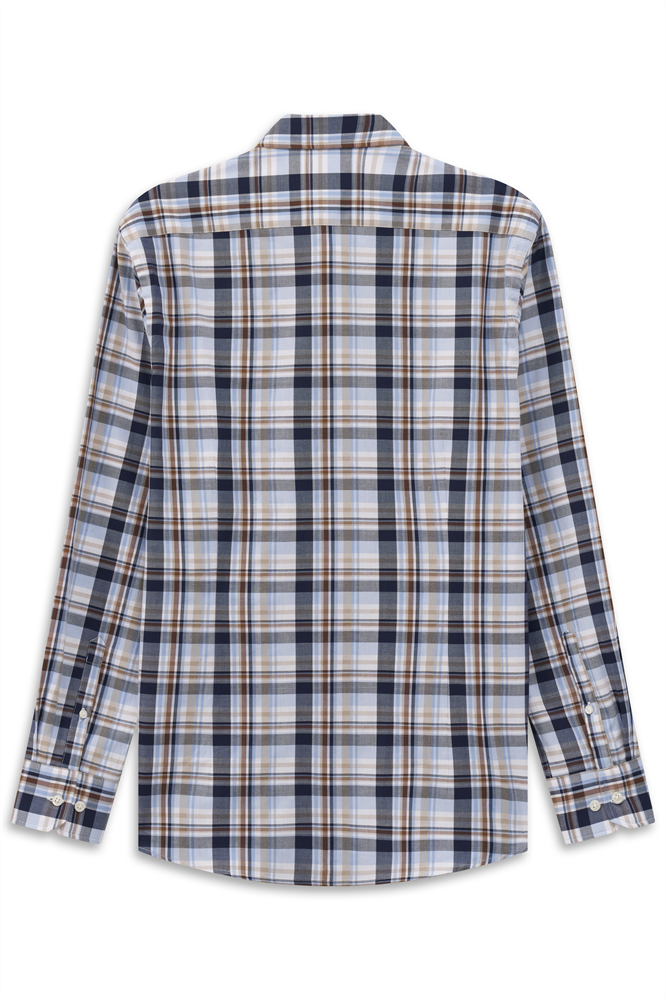 FREIZEITHEMD 1/1 ARM - 18402E 9350