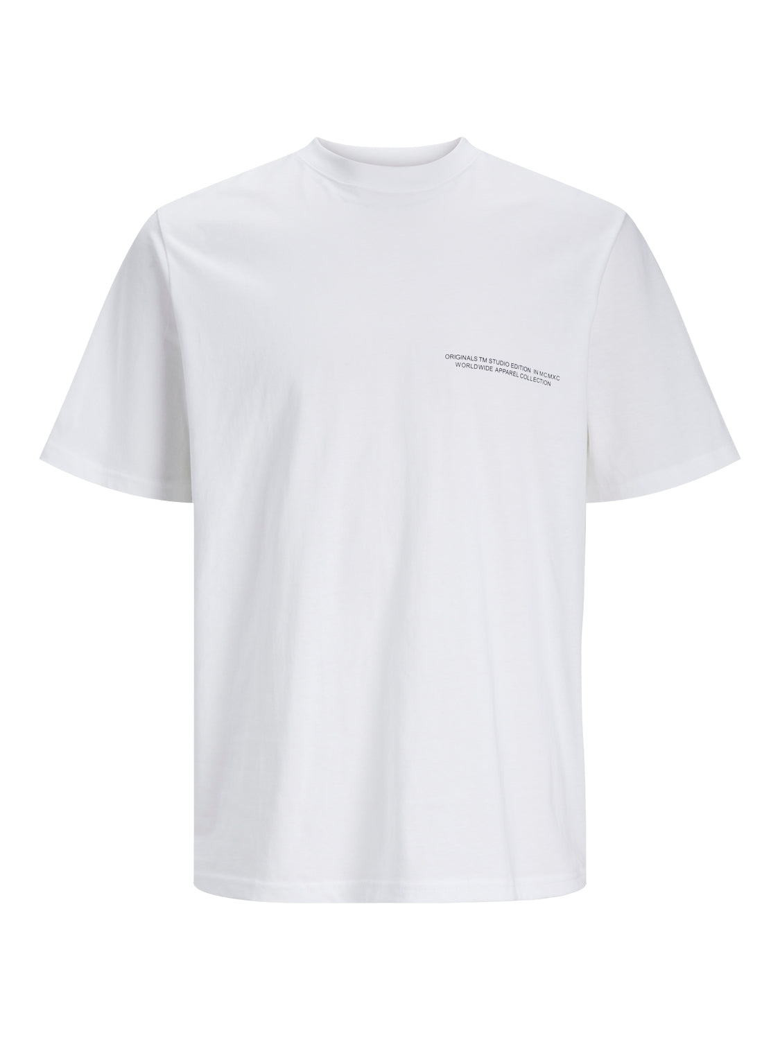 JORSHADOWBACK TEE SS CREW NECK BLK - 12247227