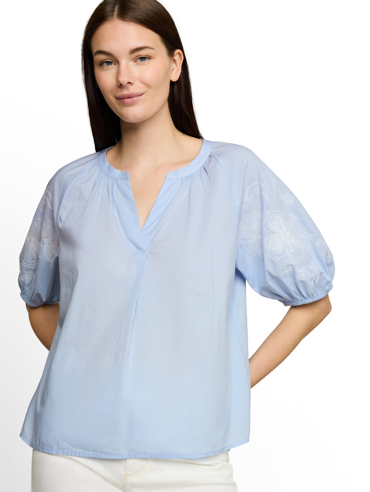 blouse with embroidery - 1051081