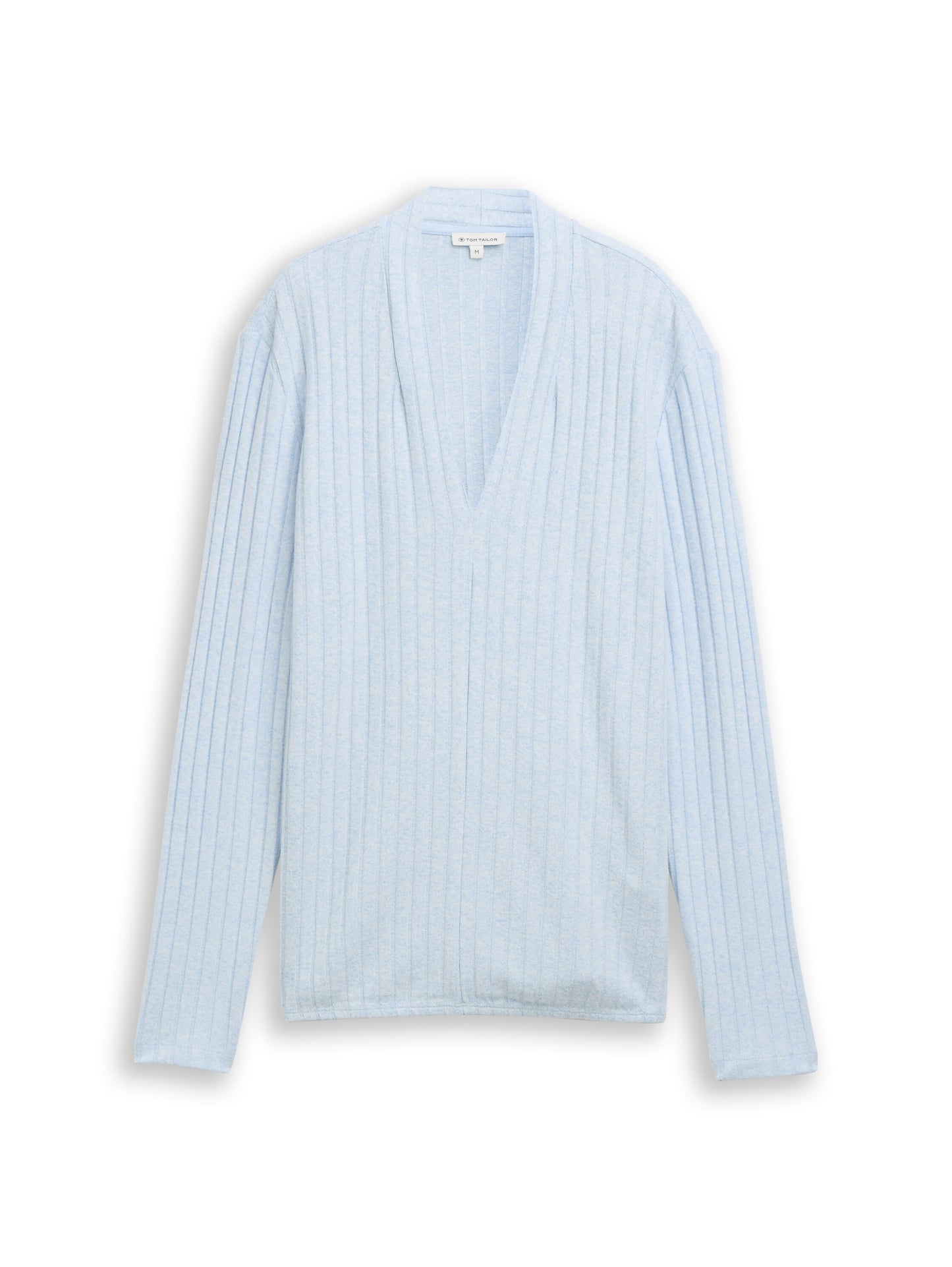 T-shirt v-neck cosy rib - 1048936