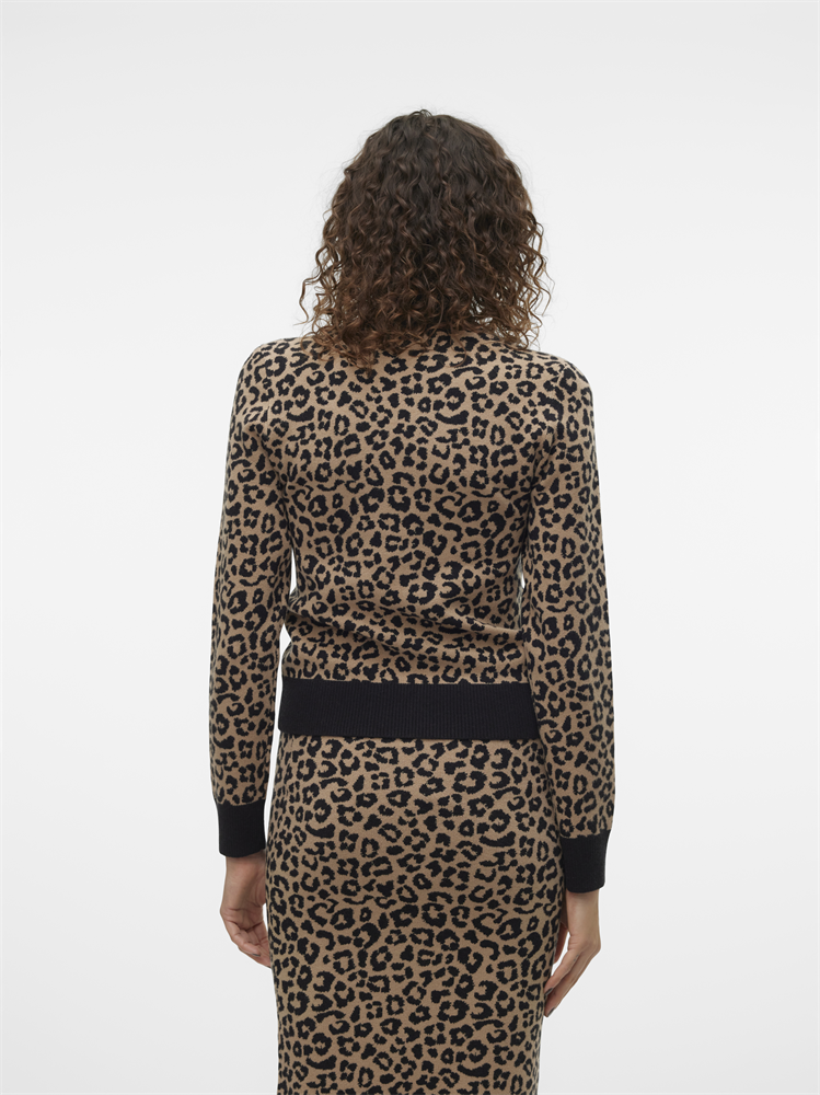 VMARIA ART LS HIGH-NECK PULLOVER GA - 10314509