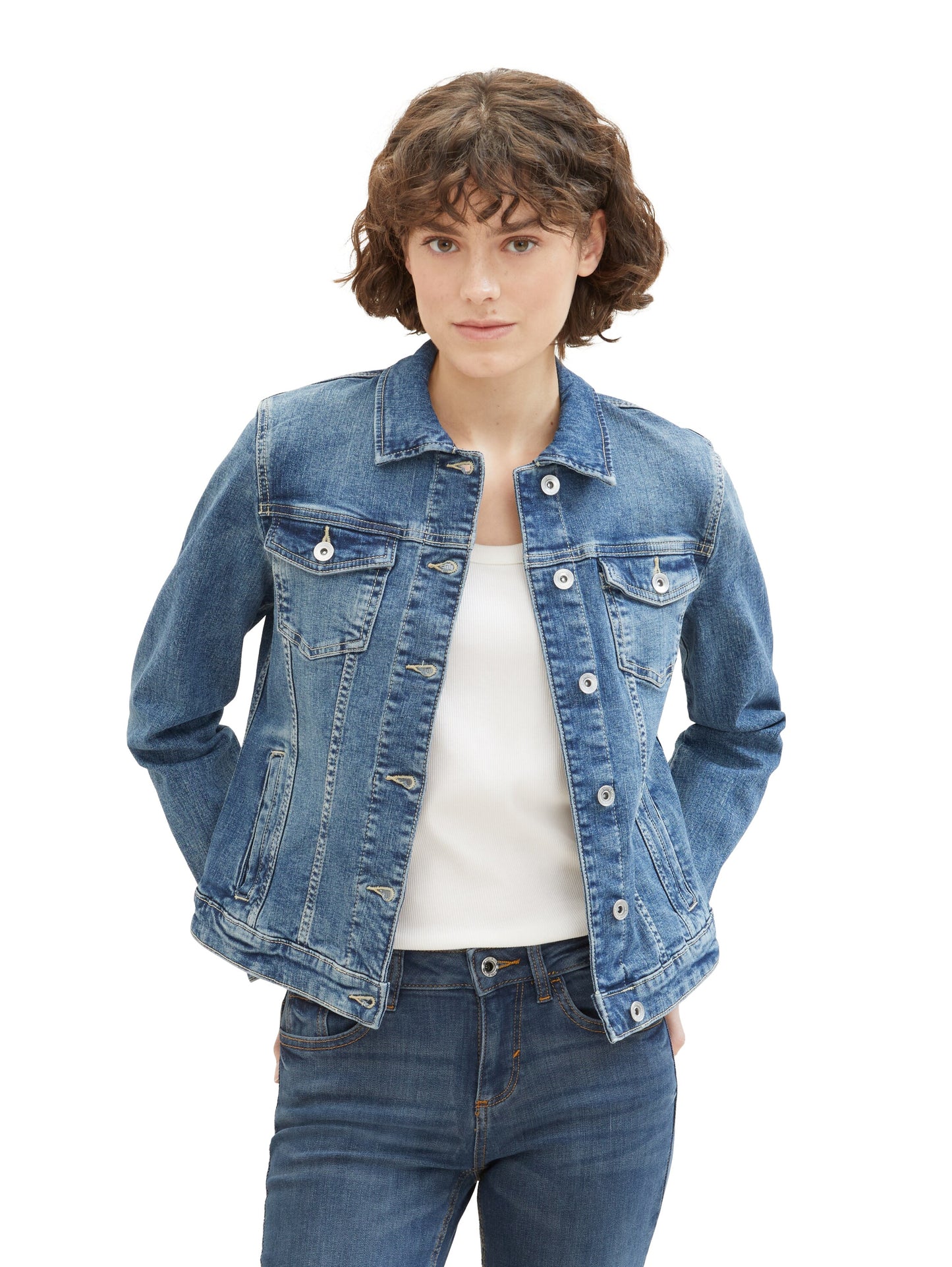 authentic denim jacket - 1041047