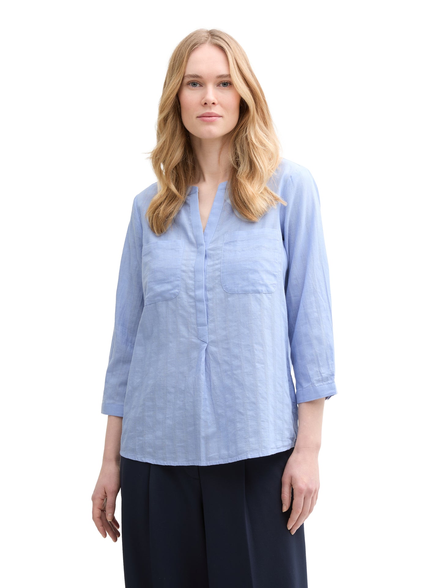 blouse casual chambray - 1045249