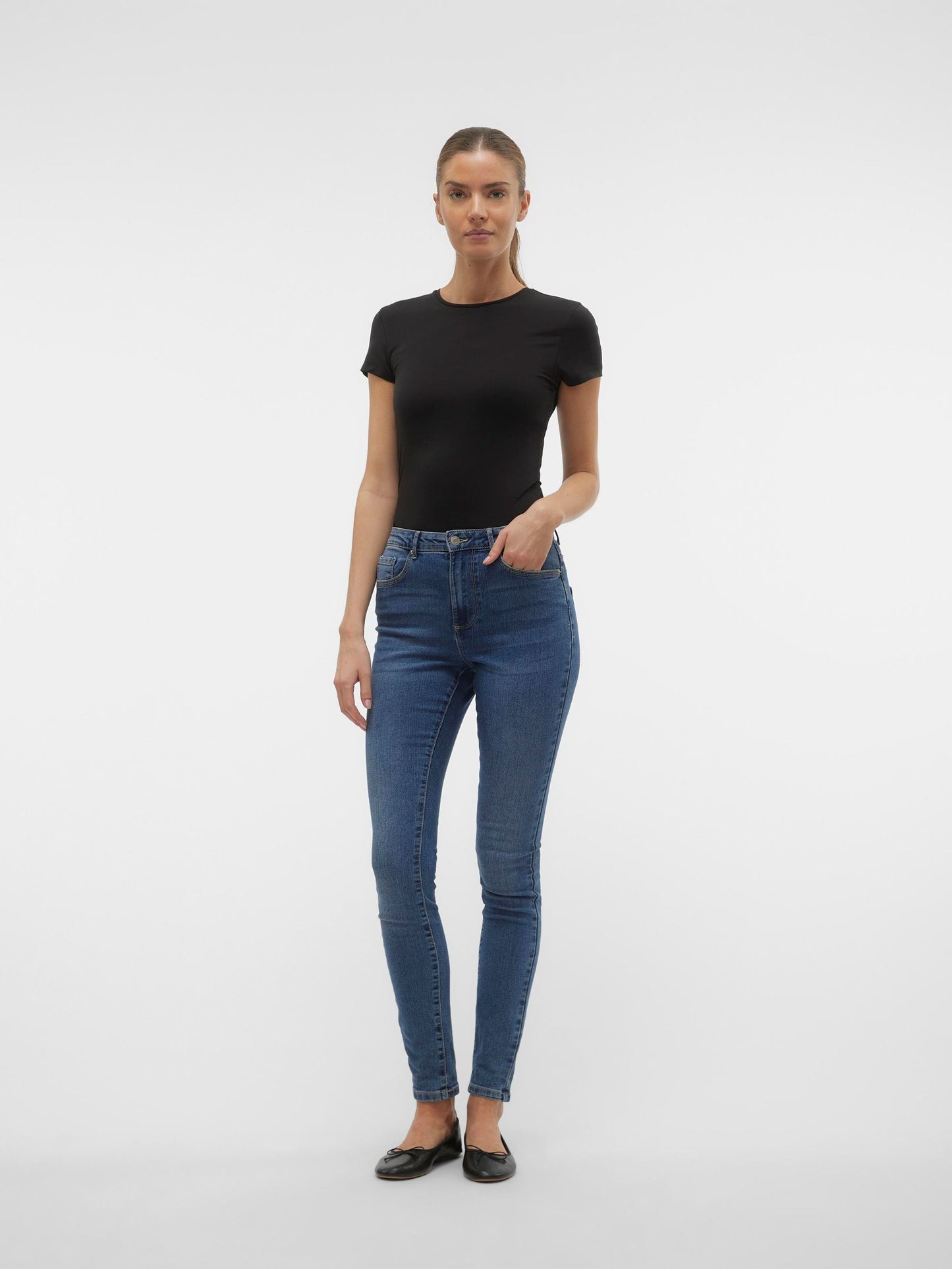 AWINES FIONA SS O-NECK TOP NOOS - 10300882