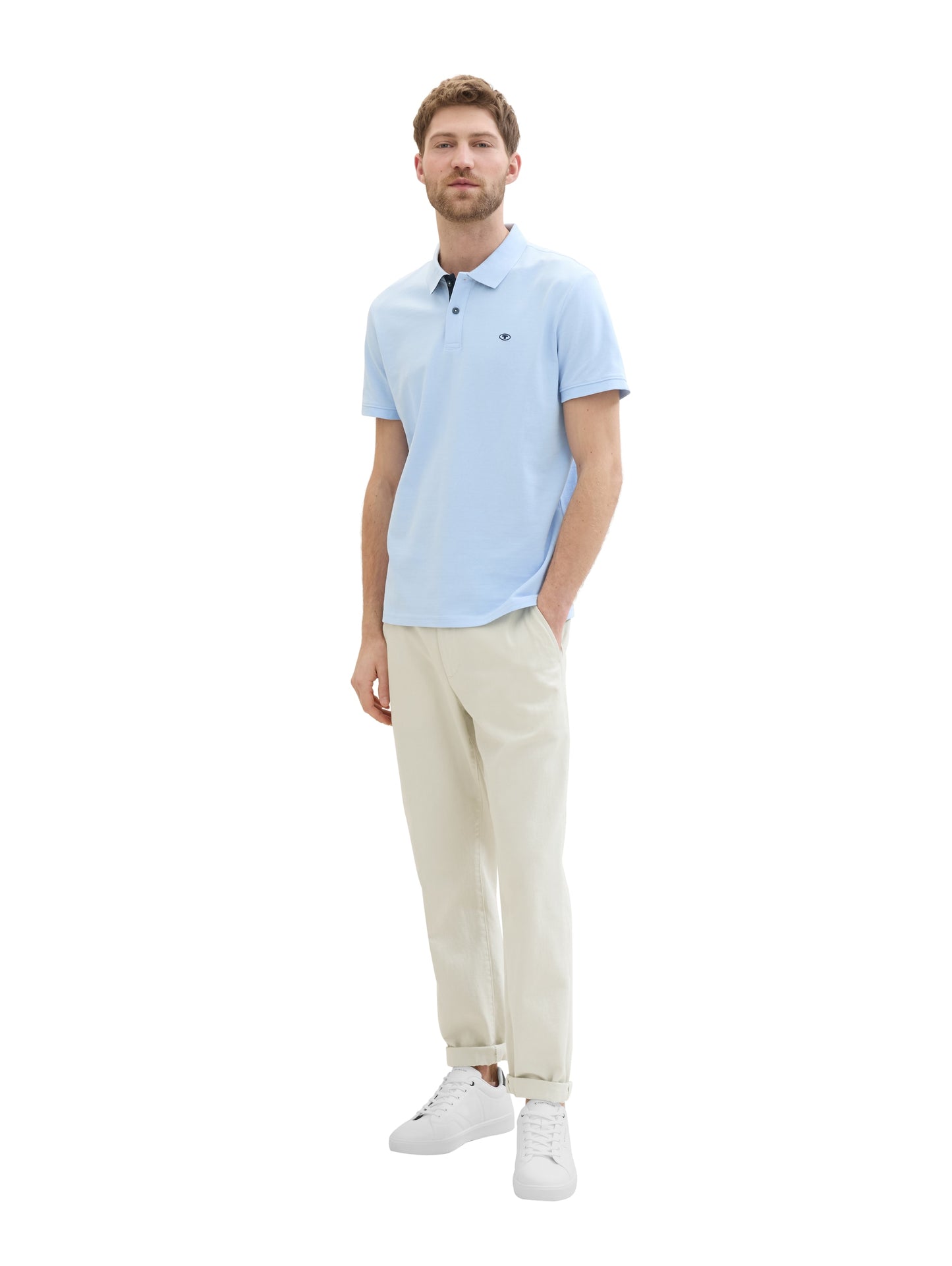 basic polo with contrast - 1031006