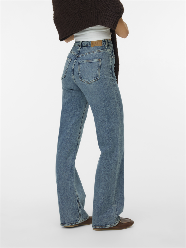 VMTESSA HR WIDE JEANS RA394 GA - 10311179