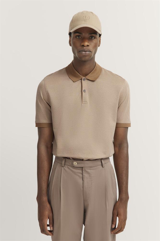 HERREN POLO 1/2 ARM - 75108C 8150