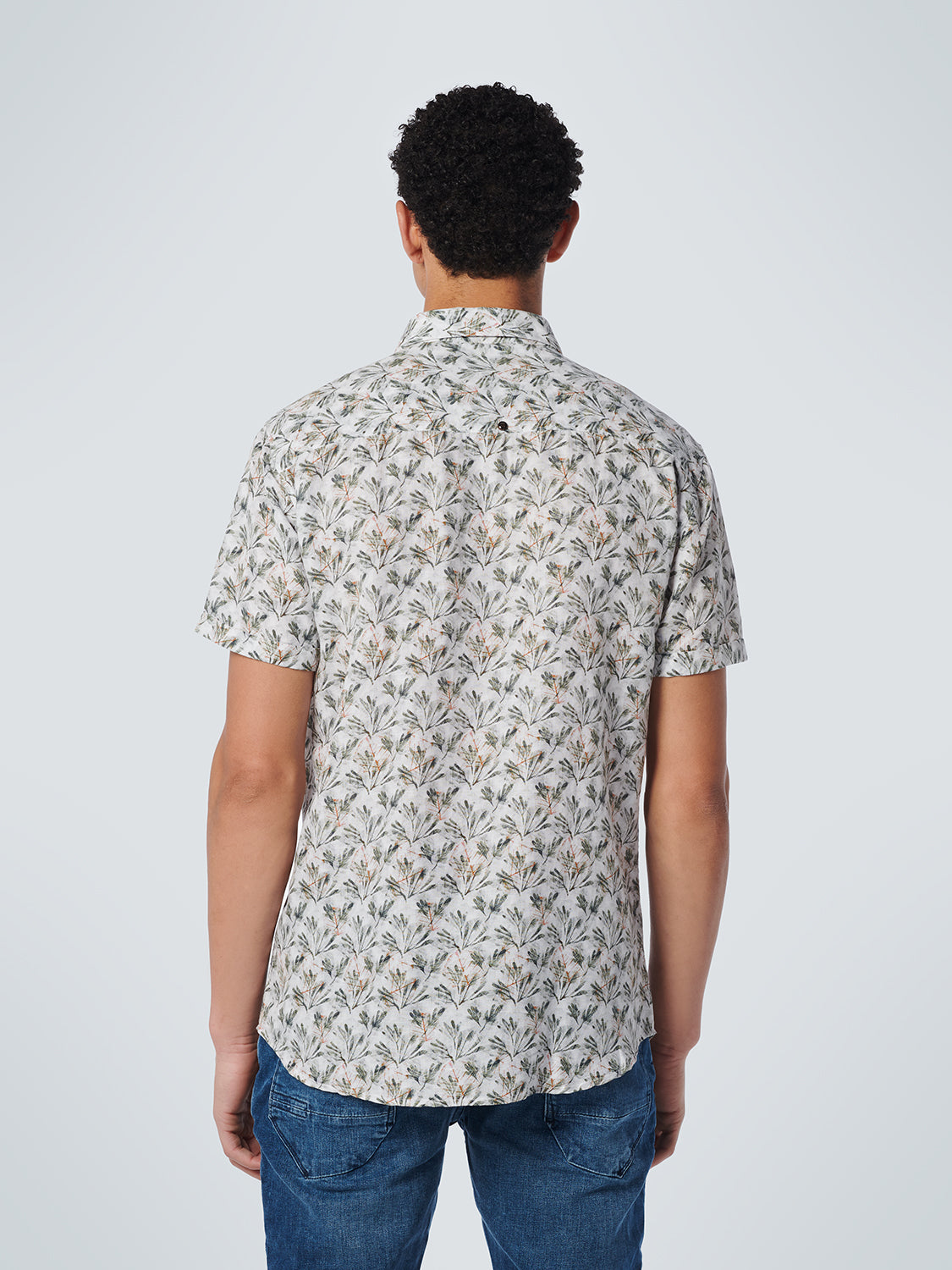 Shirt Short Sleeve Allover Printed - 19440346