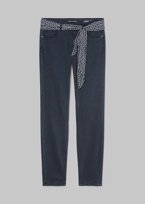 5 Pocket, mid waist, slim fit, crop - B01008911021