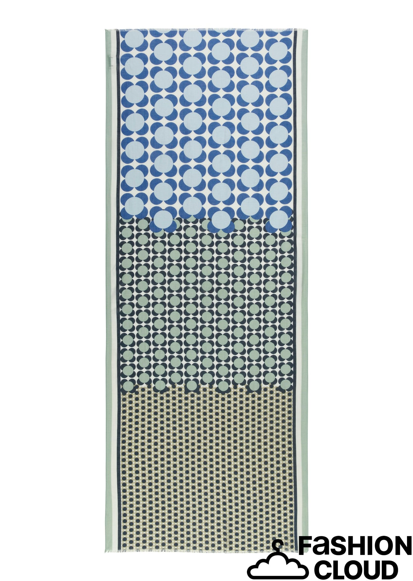 Scarf, woven, cotton-modal, various - 502819502167