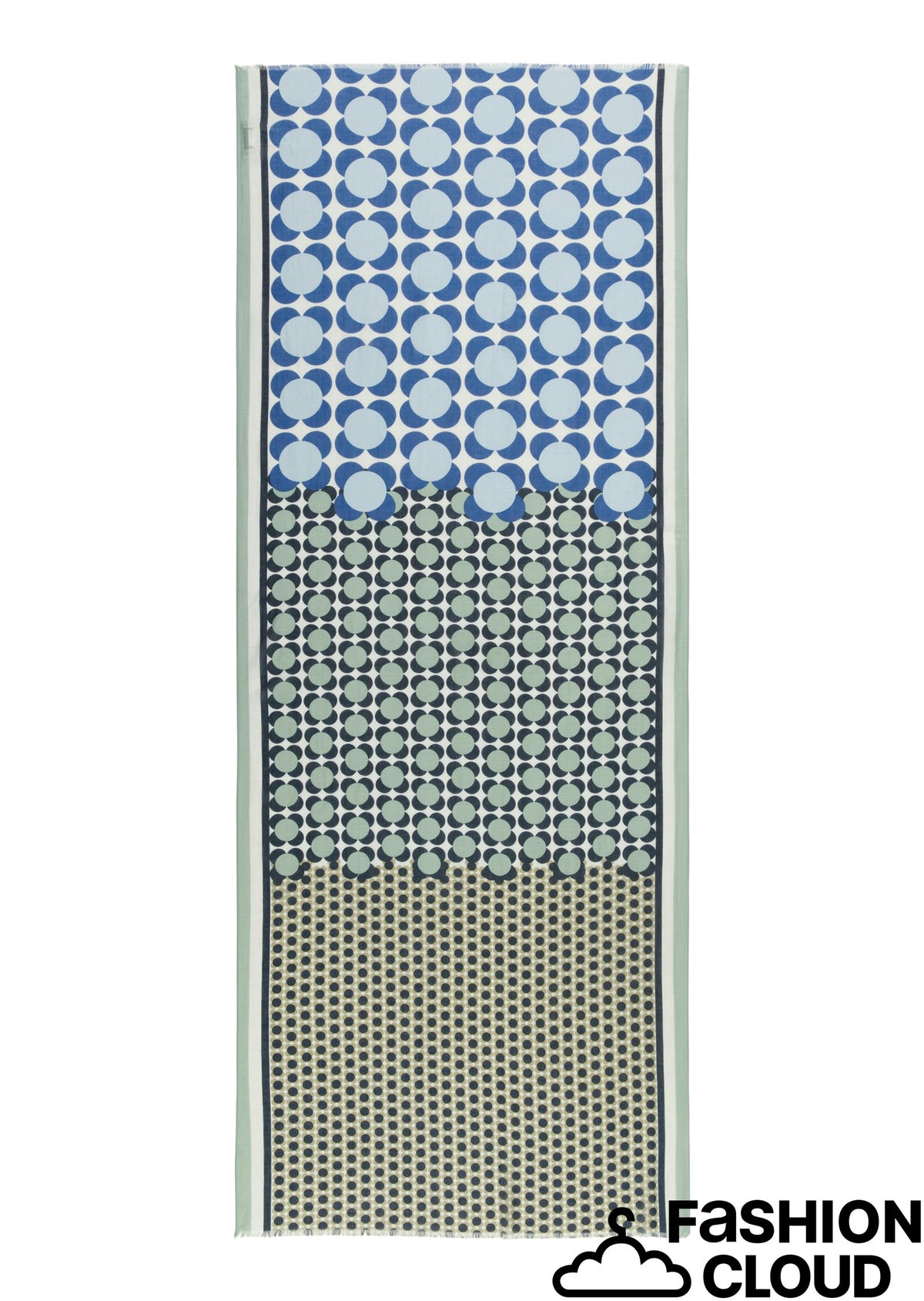 Scarf, woven, cotton-modal, various - 502819502167