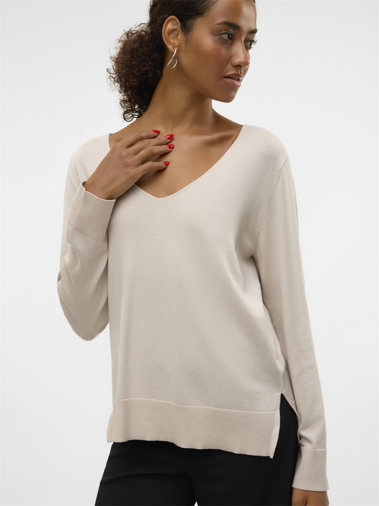 VMSILJE LS V-NECK PULLOVER GA NOOS - 10320451