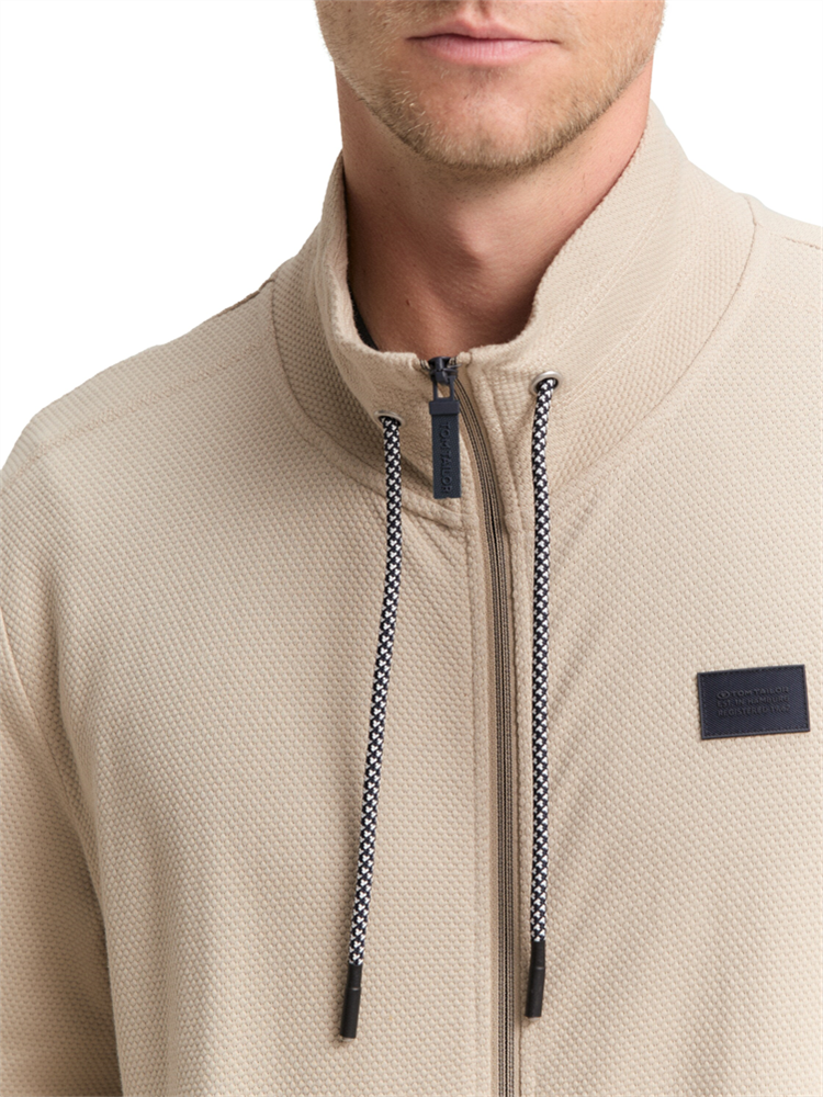 structured stand-up jacket - 1047792