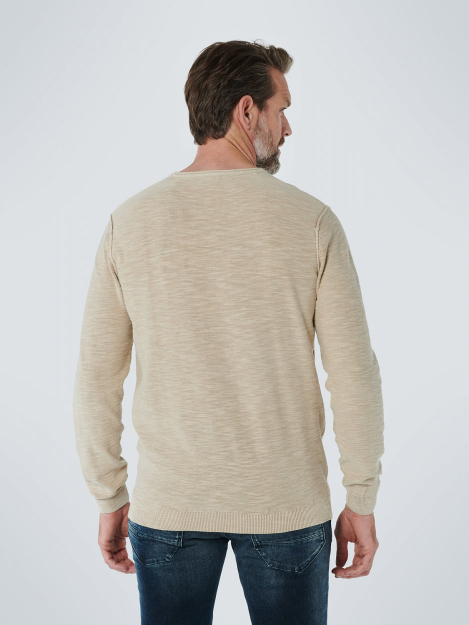 Pullover Crewneck Slub Garment Dyed - 17210801SN