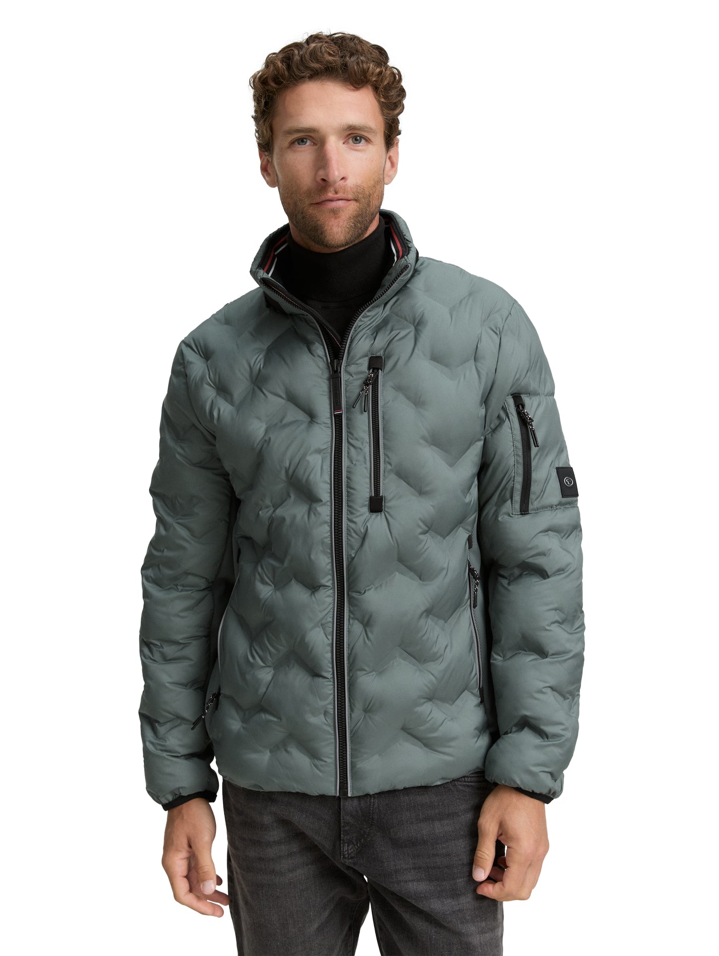 decorative hybrid jacket - 1048128