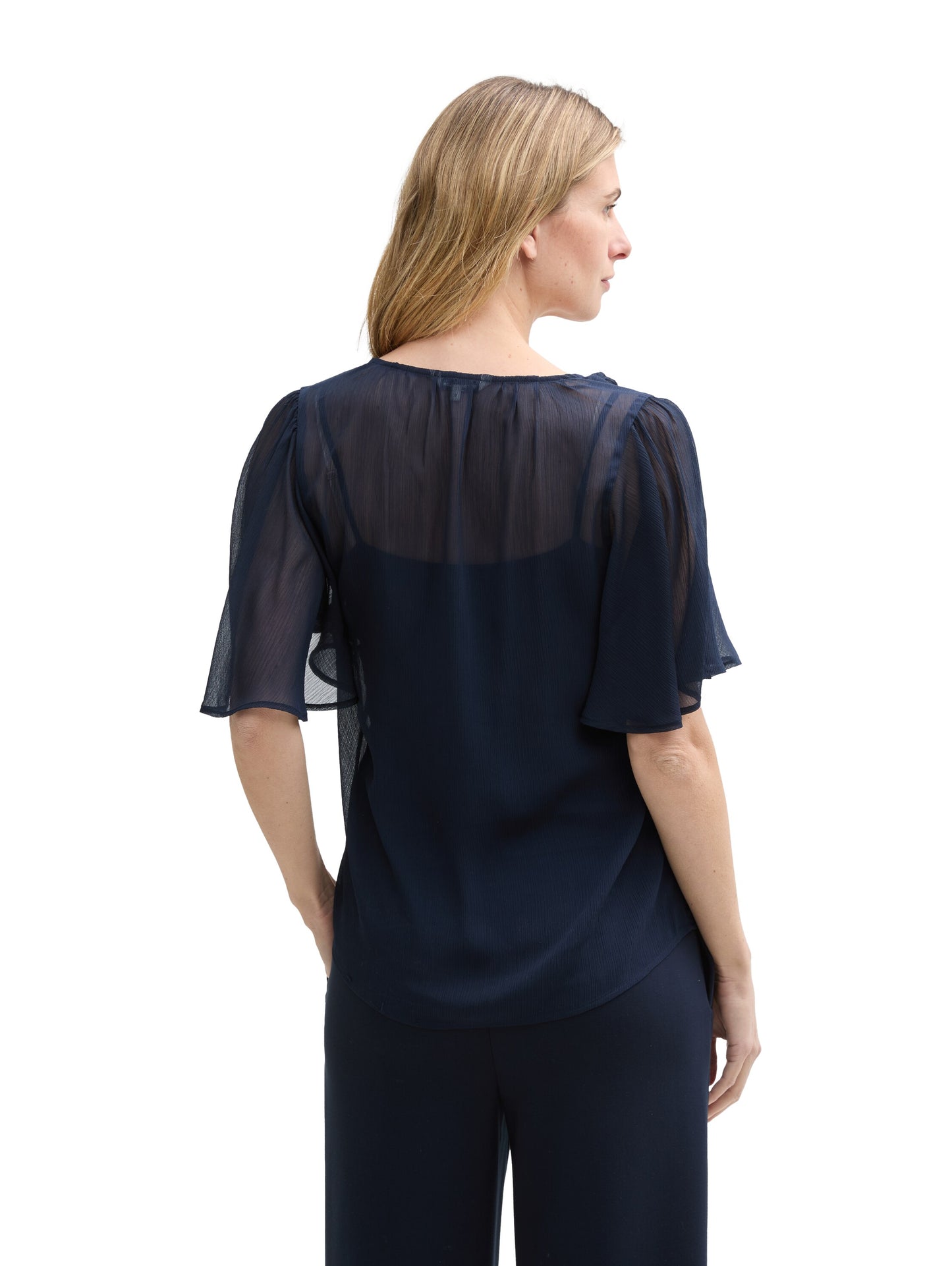 blouse feminine chiffon style - 1046192