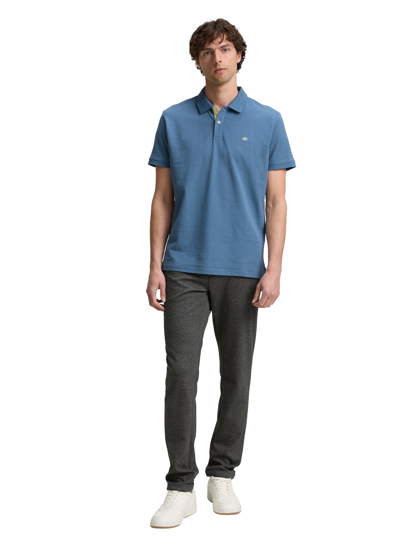 basic polo with contrast - 1031006