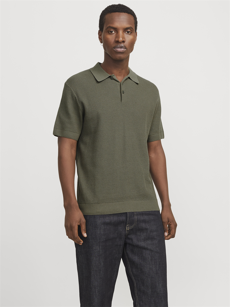JPRCCCOOPER KNIT POLO SS SN - 12271483
