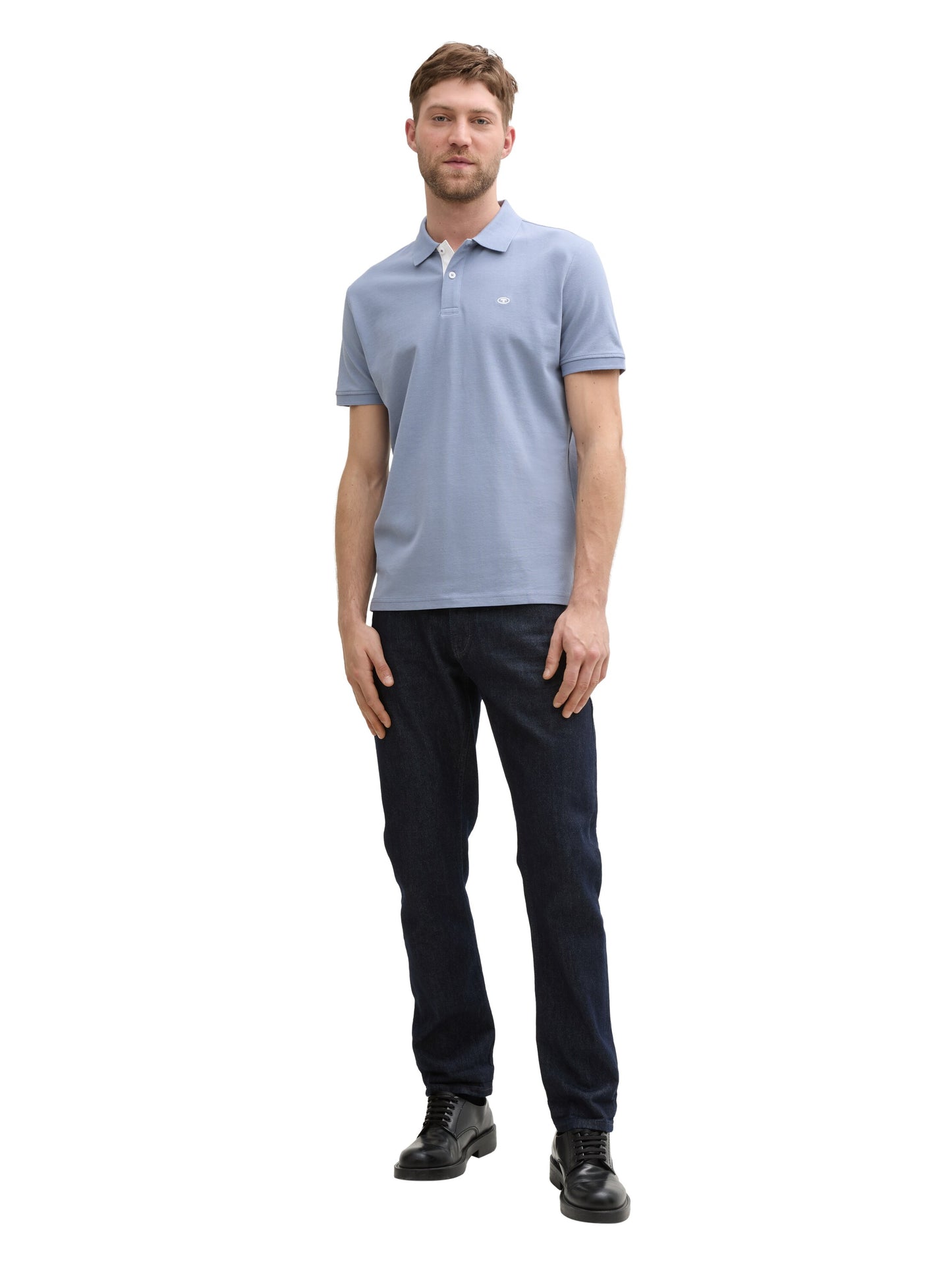 basic polo with contrast - 1031006