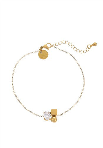 Armband stainl. 14K Set - 260126789