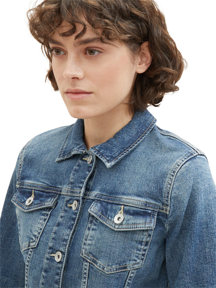 authentic denim jacket - 1041047