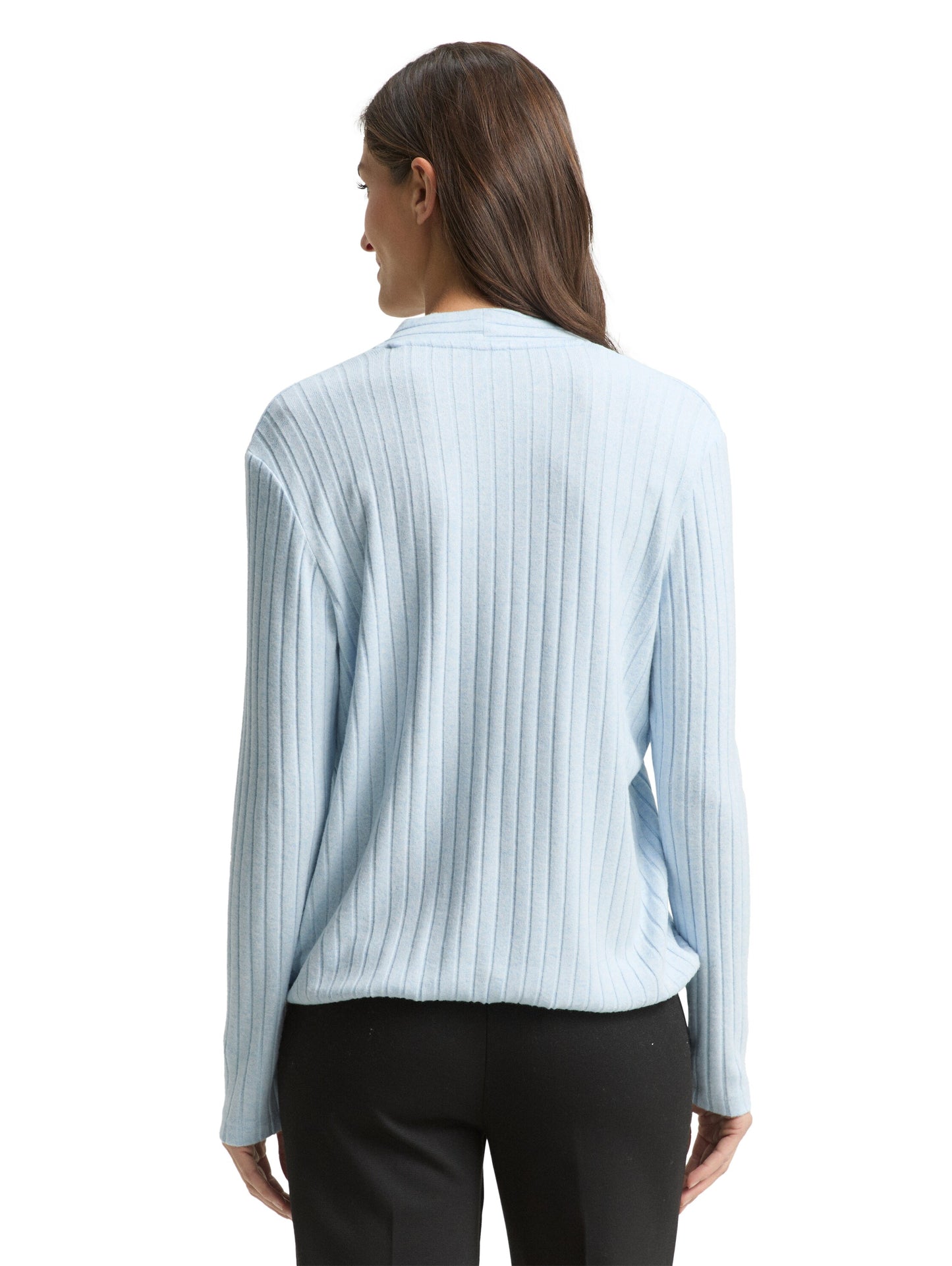 T-shirt v-neck cosy rib - 1048936