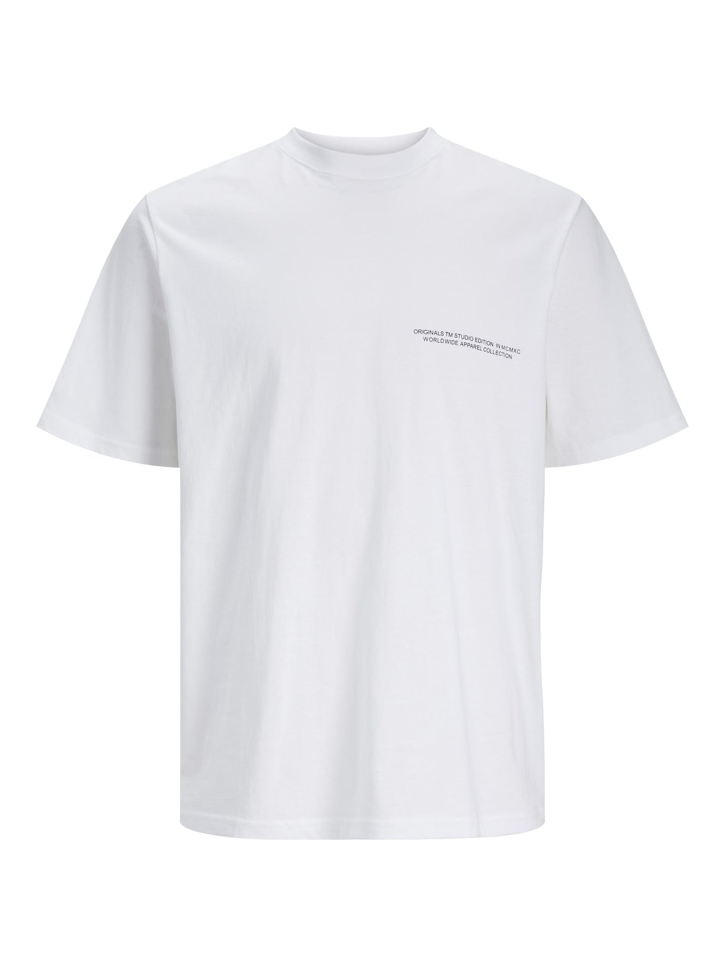 JORSHADOWBACK TEE SS CREW NECK BLK - 12247227